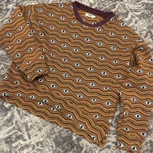 Brava Fabrics Eyes Jacguard Rounded Women’s Sweater